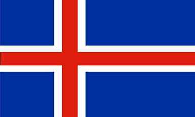Islandflagge